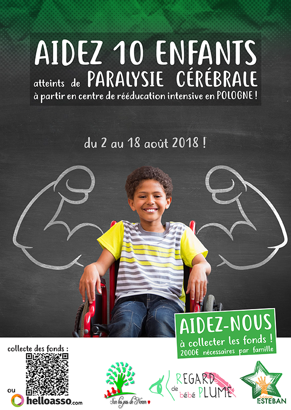 Premier projet associatif : aider 10 enfants à faire un stage de rééducation intensive en Pologne